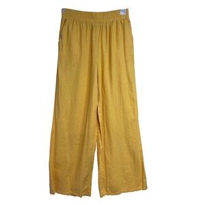 Forever 21 Mustard Yellow Wide-Leg Pants